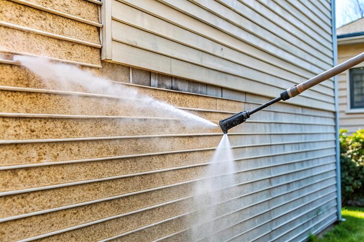 Exterior Wall Washing